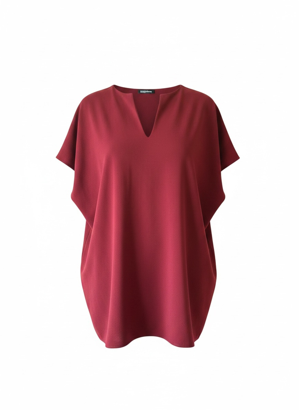 American Apparel Burgundy Oversized Tunic Top